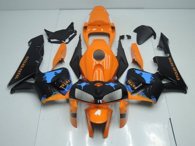 ABS Kit Carenatura Moto CBR 600 RR 2005-2006 - Arancia Nero