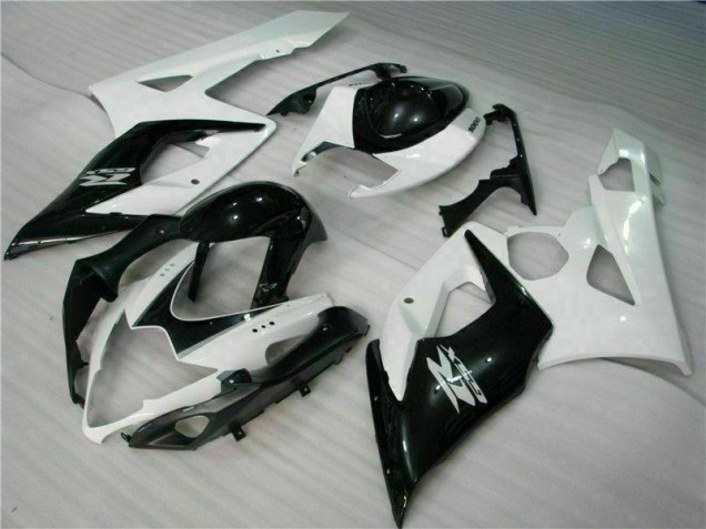 ABS Kit Carenatura Moto GSXR 1000 K5 2005-2006 - Bianco Nero ABS Kit Carenatura Moto GSXR 1000 K5 2005-2006 - Bianco Nero
