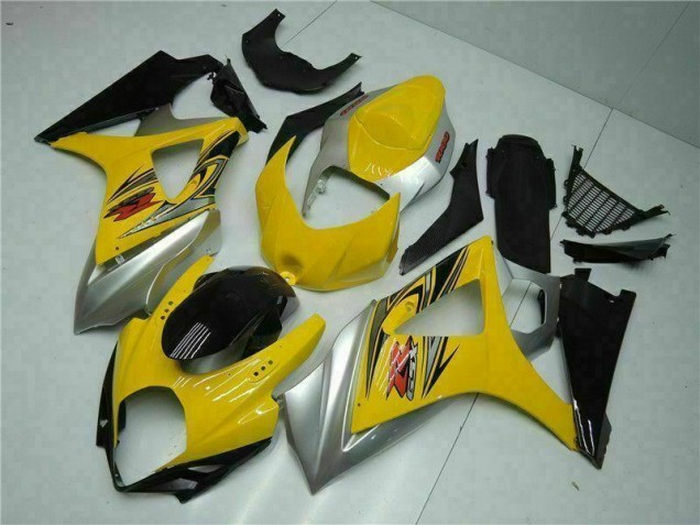 ABS Kit Carenatura Moto GSXR 1000 K7 2007-2008 - Giallo ABS Kit Carenatura Moto GSXR 1000 K7 2007-2008 - Giallo