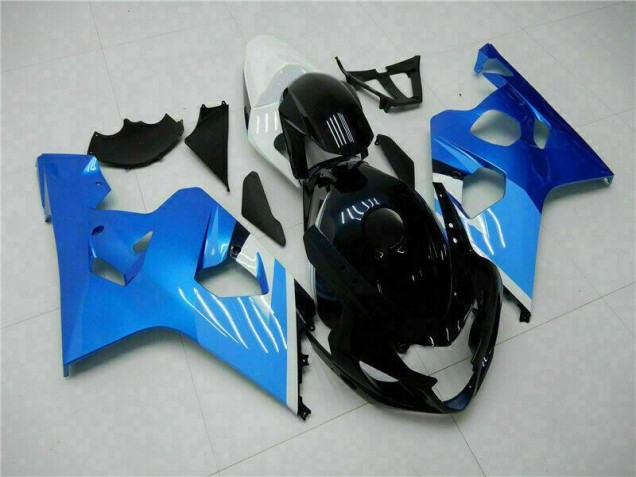 ABS Kit Carenatura Moto GSXR 600 / 750 K4 2004-2005 - Blu Nero ABS Kit Carenatura Moto GSXR 600 / 750 K4 2004-2005 - Blu Nero