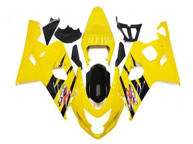 ABS Kit Carenatura Moto GSXR 600 / 750 K4 2004-2005 - Giallo Nero