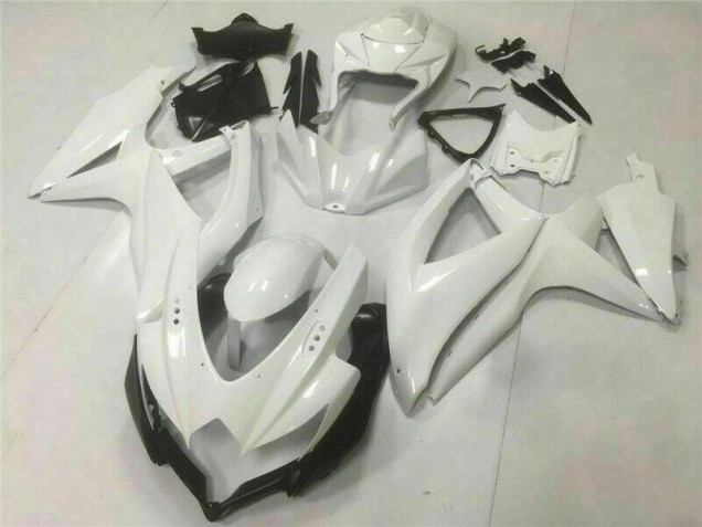 ABS Kit Carenatura Moto GSXR 600 / 750 K8 2008-2010 - Bianco ABS Kit Carenatura Moto GSXR 600 / 750 K8 2008-2010 - Bianco