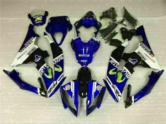 ABS Kit Carenatura Moto R6 2008-2016 - Bianco Blu ABS Kit Carenatura Moto R6 2008-2016 - Bianco Blu