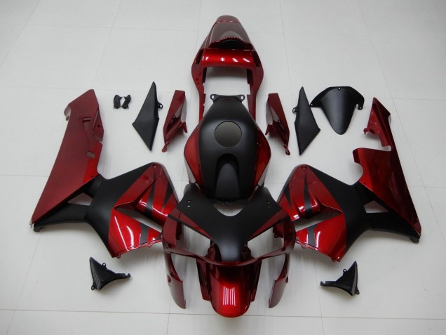 ABS Kits Carena Moto CBR 600 RR 2003-2004 - Rosso Nero ABS Kits Carena Moto CBR 600 RR 2003-2004 - Rosso Nero