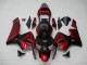 ABS Kits Carena Moto CBR 600 RR 2003-2004 - Rosso Nero ABS Kits Carena Moto CBR 600 RR 2003-2004 - Rosso Nero