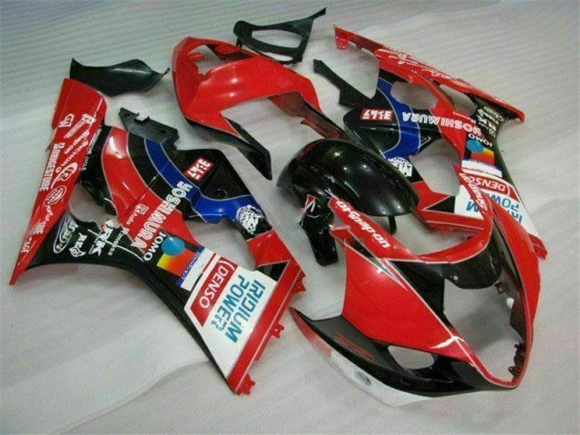 ABS Kits Carenatura Moto GSXR 1000 K3 2003-2004 - Rosso ABS Kits Carenatura Moto GSXR 1000 K3 2003-2004 - Rosso