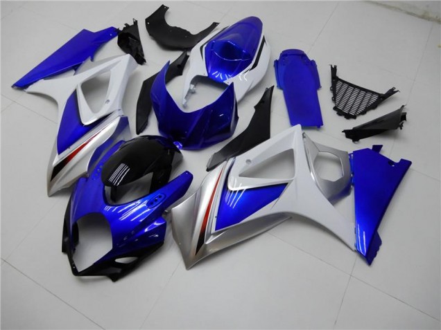 ABS Kits Carenatura Moto GSXR 1000 K7 2007-2008 - Blu Bianco ABS Kits Carenatura Moto GSXR 1000 K7 2007-2008 - Blu Bianco