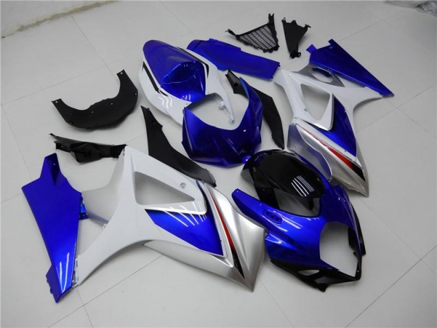 ABS Kits Carenatura Moto GSXR 1000 K7 2007-2008 - Blu Bianco ABS Kits Carenatura Moto GSXR 1000 K7 2007-2008 - Blu Bianco
