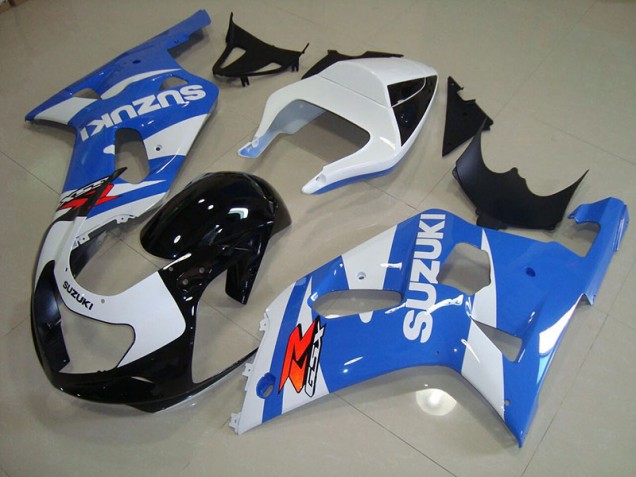 ABS Kits Carenatura Moto GSXR 750 K1 K2 K3 2001-2003 - Blu Bianco ABS Kits Carenatura Moto GSXR 750 K1 K2 K3 2001-2003 - Blu Bianco
