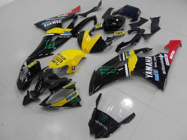 ABS Kits Carenatura Moto R6 2008-2016 - Giallo Monster ABS Kits Carenatura Moto R6 2008-2016 - Giallo Monster