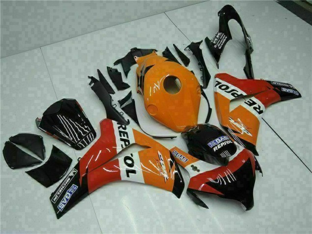 ABS Kits Carene Moto CBR 1000 RR 2008-2011 - Arancia Repsol ABS Kits Carene Moto CBR 1000 RR 2008-2011 - Arancia Repsol