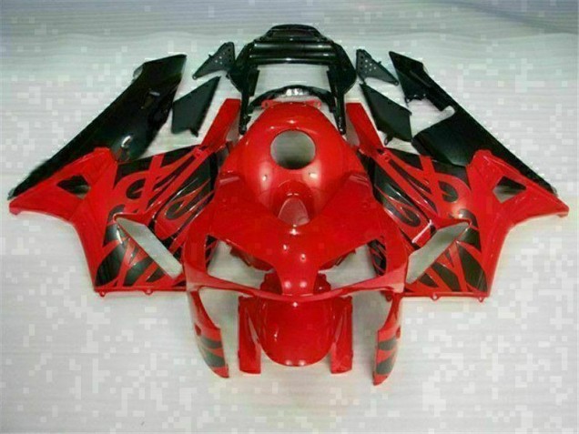 ABS Kits Carene Moto CBR 600 RR 2003-2004 - Rosso Nero ABS Kits Carene Moto CBR 600 RR 2003-2004 - Rosso Nero