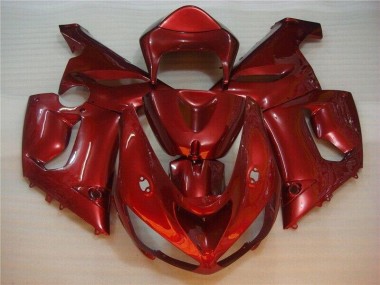 ABS Kits Carene Moto ZX6R 2005-2006 - Rosso