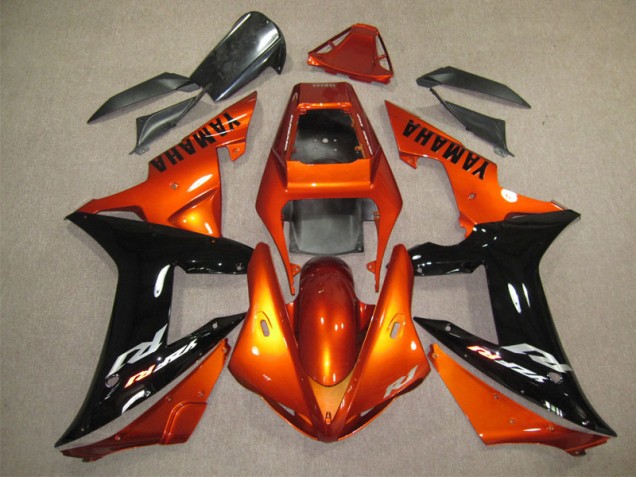 ABS Moto Plastica & Carena CBR 1000 RR 2004-2005 - Arancia Nero ABS Moto Plastica & Carena CBR 1000 RR 2004-2005 - Arancia Nero