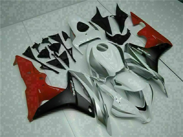 ABS Moto Plastica & Carena CBR 600 RR 2007-2008 - Bianco Nero Rosso ABS Moto Plastica & Carena CBR 600 RR 2007-2008 - Bianco Nero Rosso