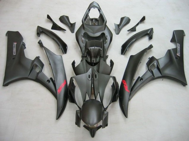 ABS Moto Plastica & Carena R6 2006-2007 - Nero Opaco ABS Moto Plastica & Carena R6 2006-2007 - Nero Opaco