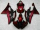 ABS Moto Plastica & Carena R6 2008-2016 - Rosso Nero ABS Moto Plastica & Carena R6 2008-2016 - Rosso Nero