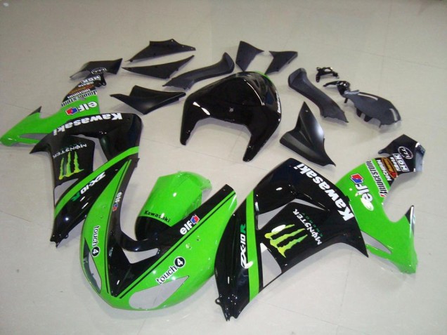 ABS Moto Plastica & Carena ZX10R 2006-2007 - Verde Monster ABS Moto Plastica & Carena ZX10R 2006-2007 - Verde Monster