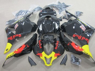 ABS Moto Plastica & Carene CBR 600 RR 2009-2012 - Nero Red Bull