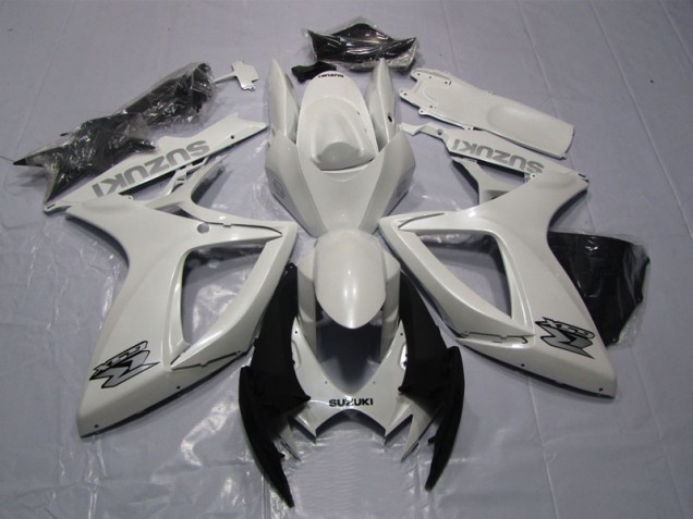 ABS Moto Plastica & Carene GSXR 600 K6 2006-2007 - Bianco ABS Moto Plastica & Carene GSXR 600 K6 2006-2007 - Bianco