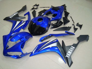 ABS Moto Plastica & Carene R1 2007-2008 - Blu Bianco