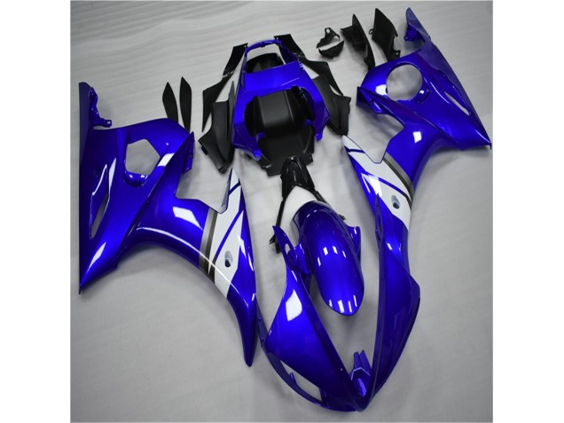 ABS Moto Plastica & Carene R6 2003-2005 - Blu Bianco ABS Moto Plastica & Carene R6 2003-2005 - Blu Bianco