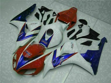 ABS Moto Plastica & Moto Carena CBR 1000 RR 2004-2005 - Rosso Bianco