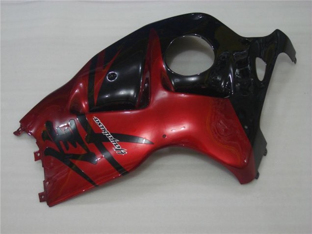 ABS Moto Plastica & Moto Carena GSXR 1300 Hayabusa 1996-2007 - Rosso Nero ABS Moto Plastica & Moto Carena GSXR 1300 Hayabusa 1996-2007 - Rosso Nero