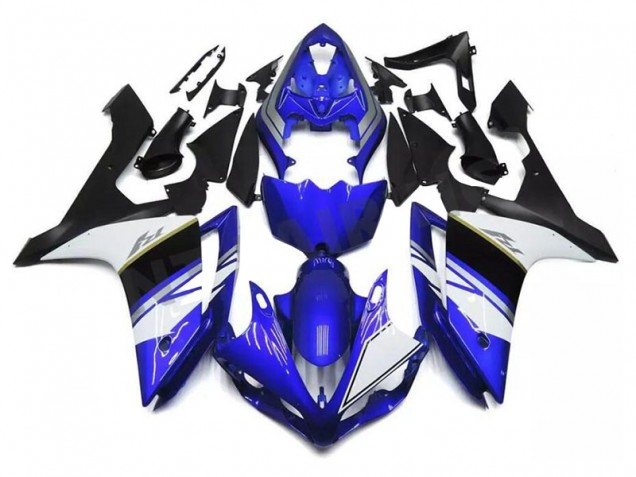 ABS Moto Plastica & Moto Carena R1 2004-2006 - Blu Bianco Nero ABS Moto Plastica & Moto Carena R1 2004-2006 - Blu Bianco Nero