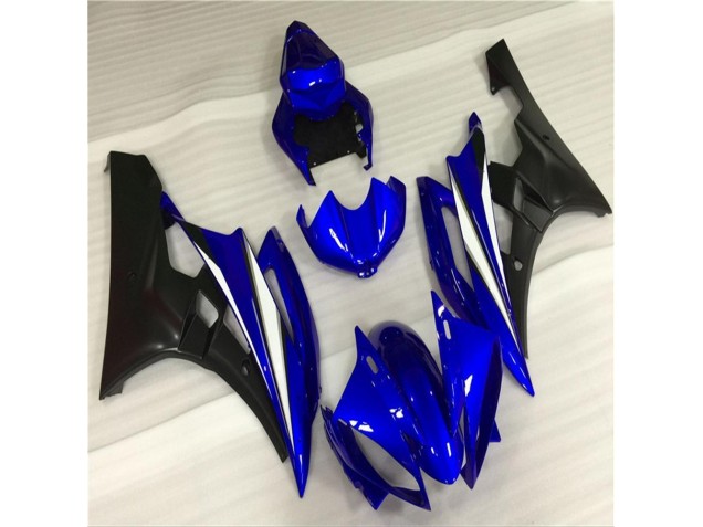 ABS Moto Plastica & Moto Carena R6 2006-2007 - Blu Nero ABS Moto Plastica & Moto Carena R6 2006-2007 - Blu Nero