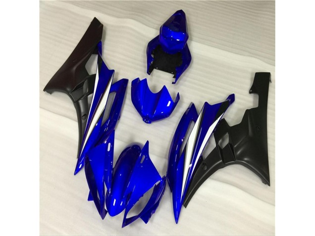 ABS Moto Plastica & Moto Carena R6 2006-2007 - Blu Nero ABS Moto Plastica & Moto Carena R6 2006-2007 - Blu Nero
