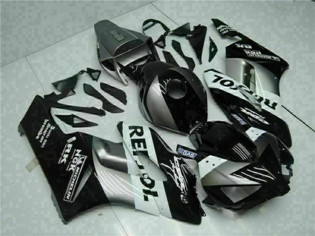 ABS Plastica Moto CBR 1000 RR 2004-2005 - Grigio Nero Repsol ABS Plastica Moto CBR 1000 RR 2004-2005 - Grigio Nero Repsol