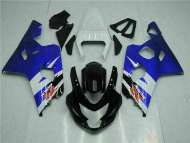 ABS Plastica Moto & Carenatura Moto GSXR 600 / 750 K4 2004-2005 - Blu Nero