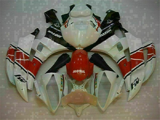 ABS Plastica Moto & Carenatura Moto R6 2006-2007 - Rosso Bianco ABS Plastica Moto & Carenatura Moto R6 2006-2007 - Rosso Bianco