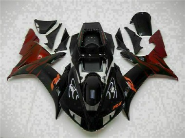 ABS Plastica Moto R1 2002-2003 - Nero