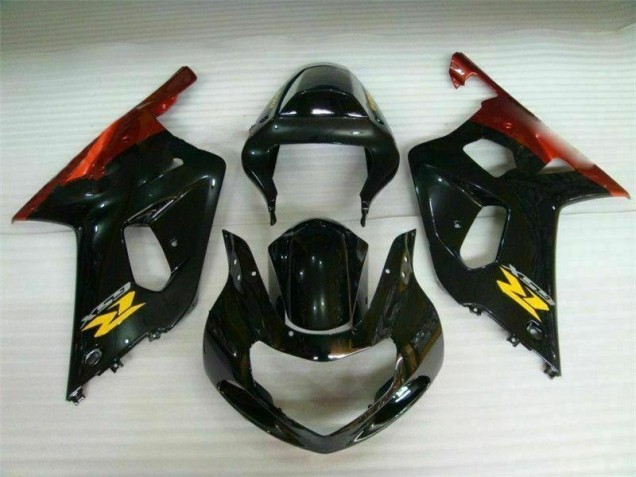 Carena Moto GSXR 600 / 750 K1 K2 K3 2001-2003 - Nero