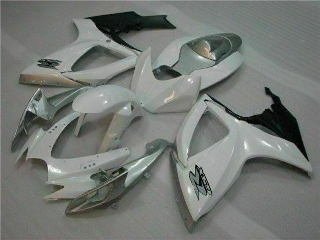 Carena Moto GSXR 600 / 750 K6 2006-2007 - Bianco Argento Carena Moto GSXR 600 / 750 K6 2006-2007 - Bianco Argento