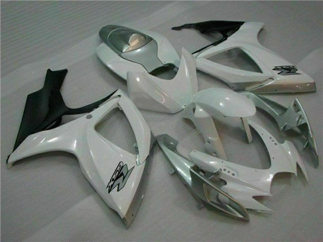 Carena Moto GSXR 600 / 750 K6 2006-2007 - Bianco Argento Carena Moto GSXR 600 / 750 K6 2006-2007 - Bianco Argento