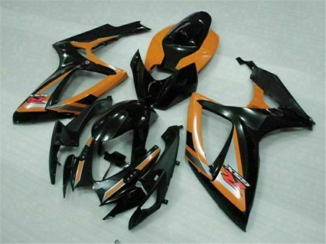 Carena Moto GSXR 600 / 750 K6 2006-2007 - Nero Arancia Carena Moto GSXR 600 / 750 K6 2006-2007 - Nero Arancia