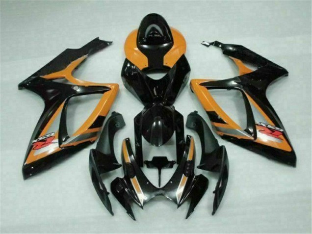 Carena Moto GSXR 600 / 750 K6 2006-2007 - Nero Arancia Carena Moto GSXR 600 / 750 K6 2006-2007 - Nero Arancia