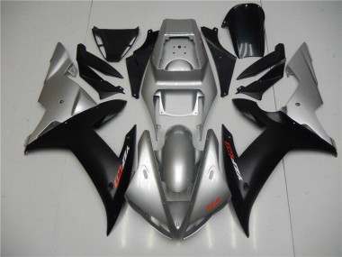 Carena Moto R1 2002-2003 - Argento Nero