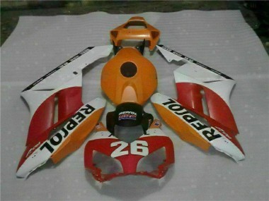 Carene Moto CBR 1000 RR 2004-2005 - Arancia Rosso Repsol 26