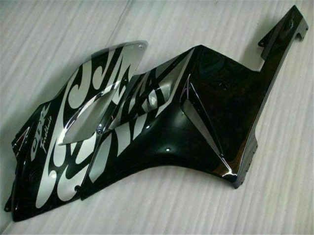 Carene Moto CBR 1000 RR 2004-2005 - Argento Nero Carene Moto CBR 1000 RR 2004-2005 - Argento Nero
