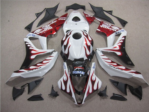 Carene Moto CBR 1000 RR 2004-2005 - Bianco Rosso Fiamma Squalo