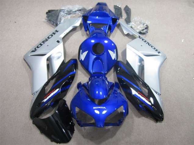 Carene Moto CBR 1000 RR 2004-2005 - Blu Argento Nero Carene Moto CBR 1000 RR 2004-2005 - Blu Argento Nero