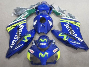 Carene Moto CBR 1000 RR 2004-2005 - Blu Movistar Castrol