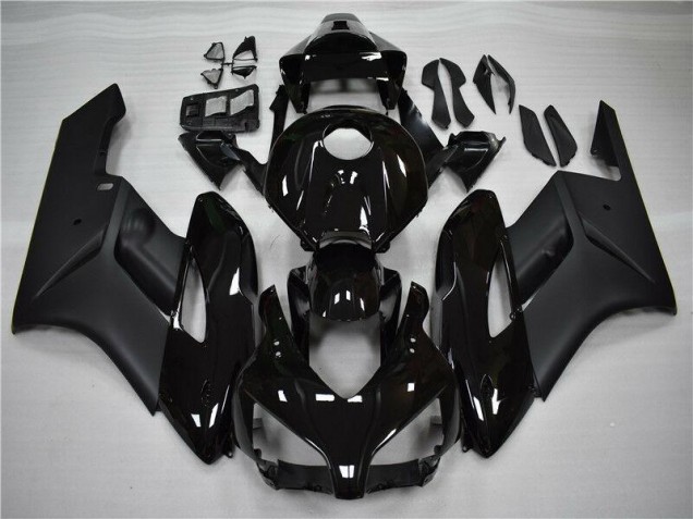 Carene Moto CBR 1000 RR 2004-2005 - Lucido Nero Opaco Carene Moto CBR 1000 RR 2004-2005 - Lucido Nero Opaco