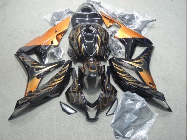 Carene Moto CBR 1000 RR 2004-2005 - Nero Oro Fiamma