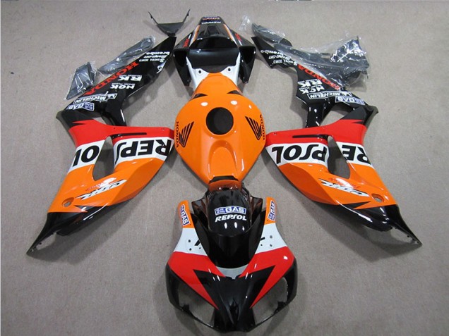 Carene Moto CBR 1000 RR 2006-2007 - Arancia Repsol Carene Moto CBR 1000 RR 2006-2007 - Arancia Repsol
