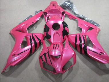 Carene Moto CBR 1000 RR 2006-2007 - Rosa Nero Monster